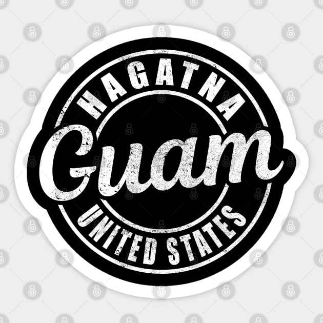 Guam Hagatna United States Sticker by Sleazoid